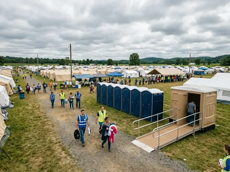 disaster-relief-camp-restrooms-010 — frequently asked questions, Dumpster & Portable Bathrooms Rental in Country Homes, WA
